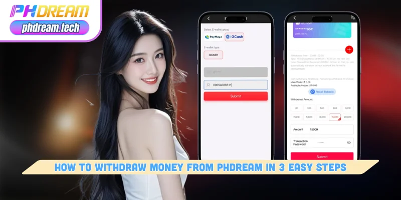 how to withdraw money from phdream in 3 easy steps